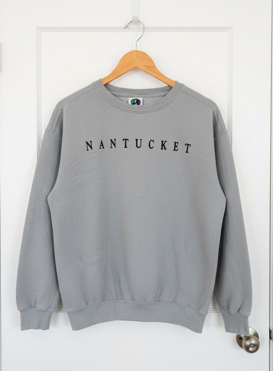 Nantucket Grey Crewneck