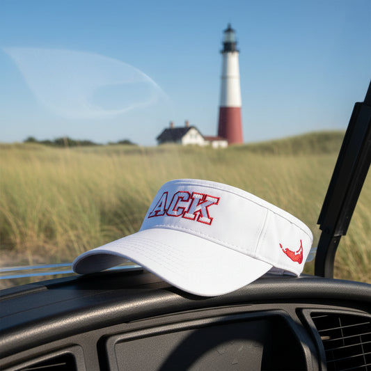White ACK Cool Fit Visor