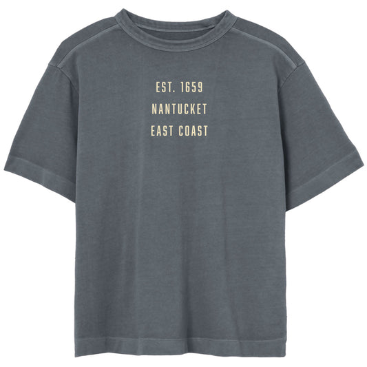 Nantucket East Coast  Heavyweight Tee