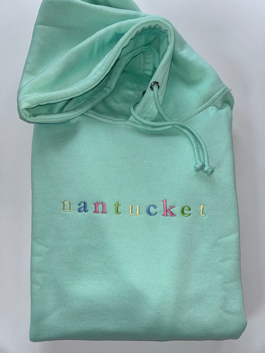 Lower Case Nantucket Hoodie
