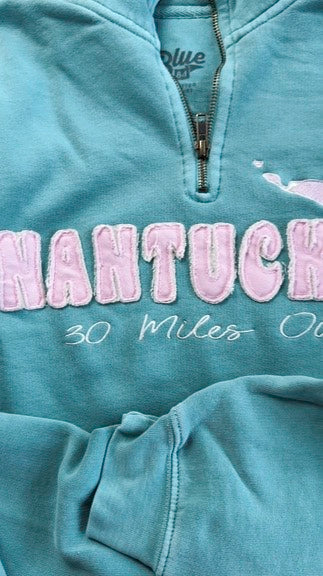 Nantucket 1/4 Zip 30 Miles Out Sweatshirt