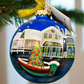HANDPAINTED NANTUCKET DORY ORNAMENT