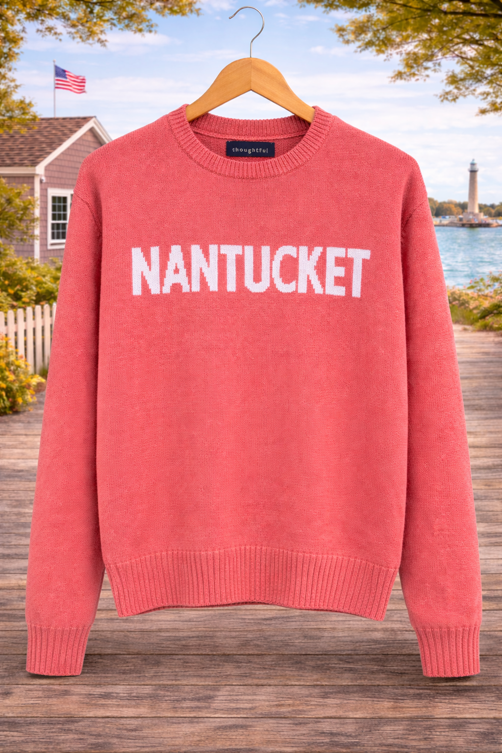 Classic Nantucket Red Sweater