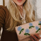 Handmade Hydrangea Clutch