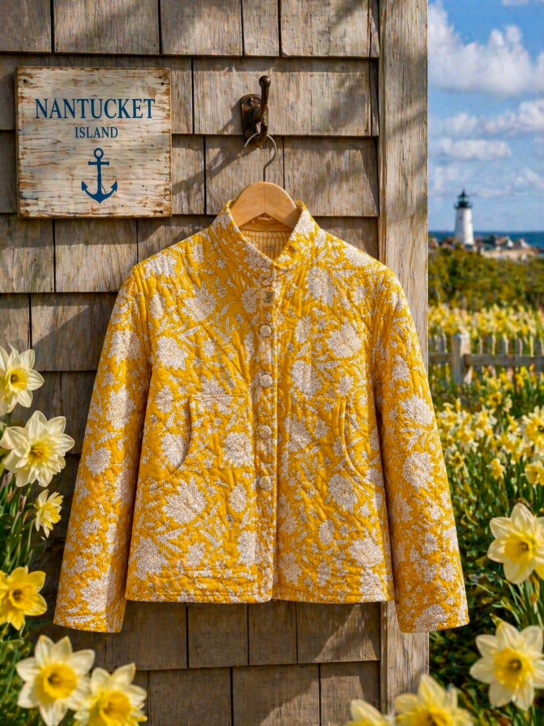 Daffodil Quilted Jacket