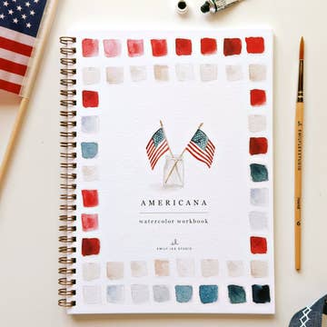 Americana Watercolor Book