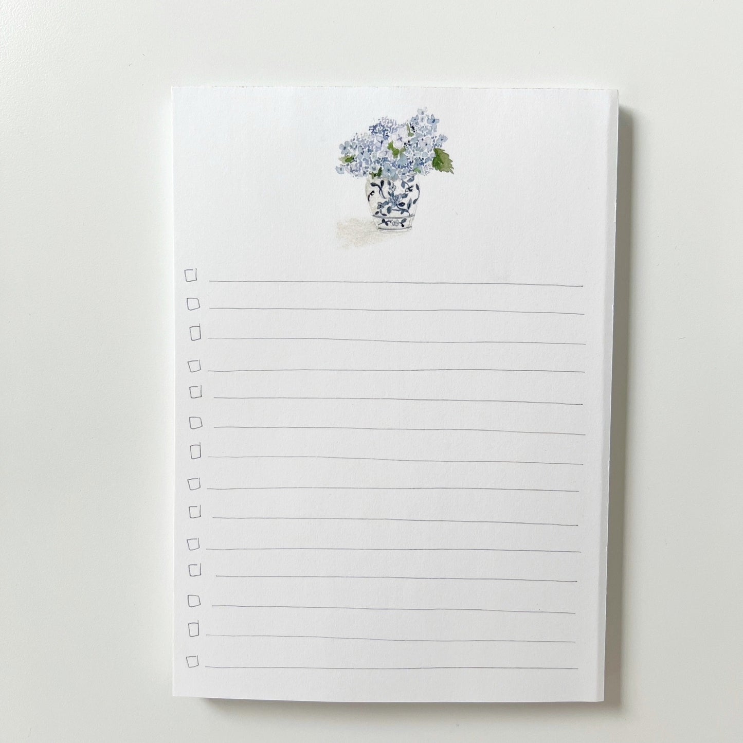 HYDRANGEA NOTEPAD