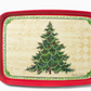 CHRISTMAS TREE BAMBOO SERVING TRAY