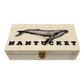Humpback Whale Vintage Bone Box