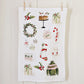 Classic Christmas Tea Towel