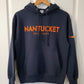 Nantucket with Map Embroidered Hoodie