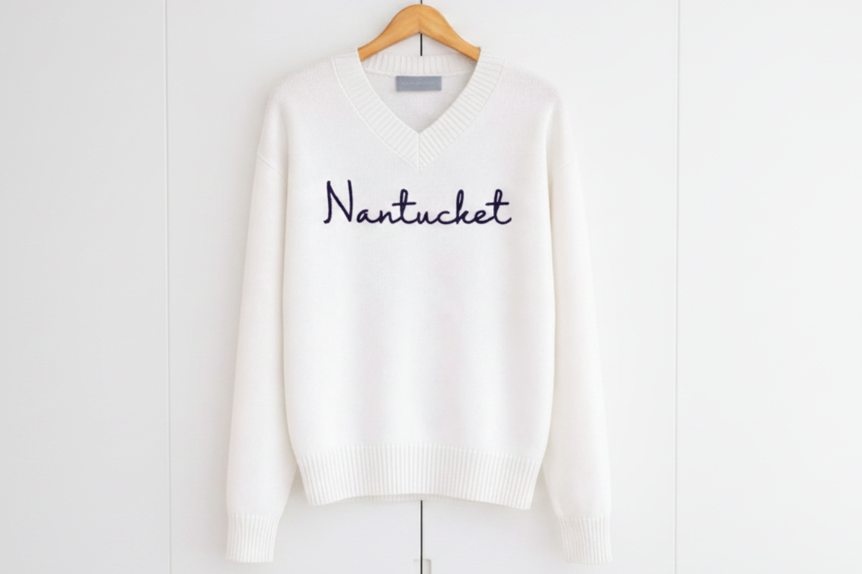 Nantucket V Neck Sweater