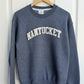 FELT BLOCK FLEECE NANTUCKET CREW