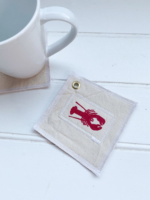 CANVAS COASTER SET