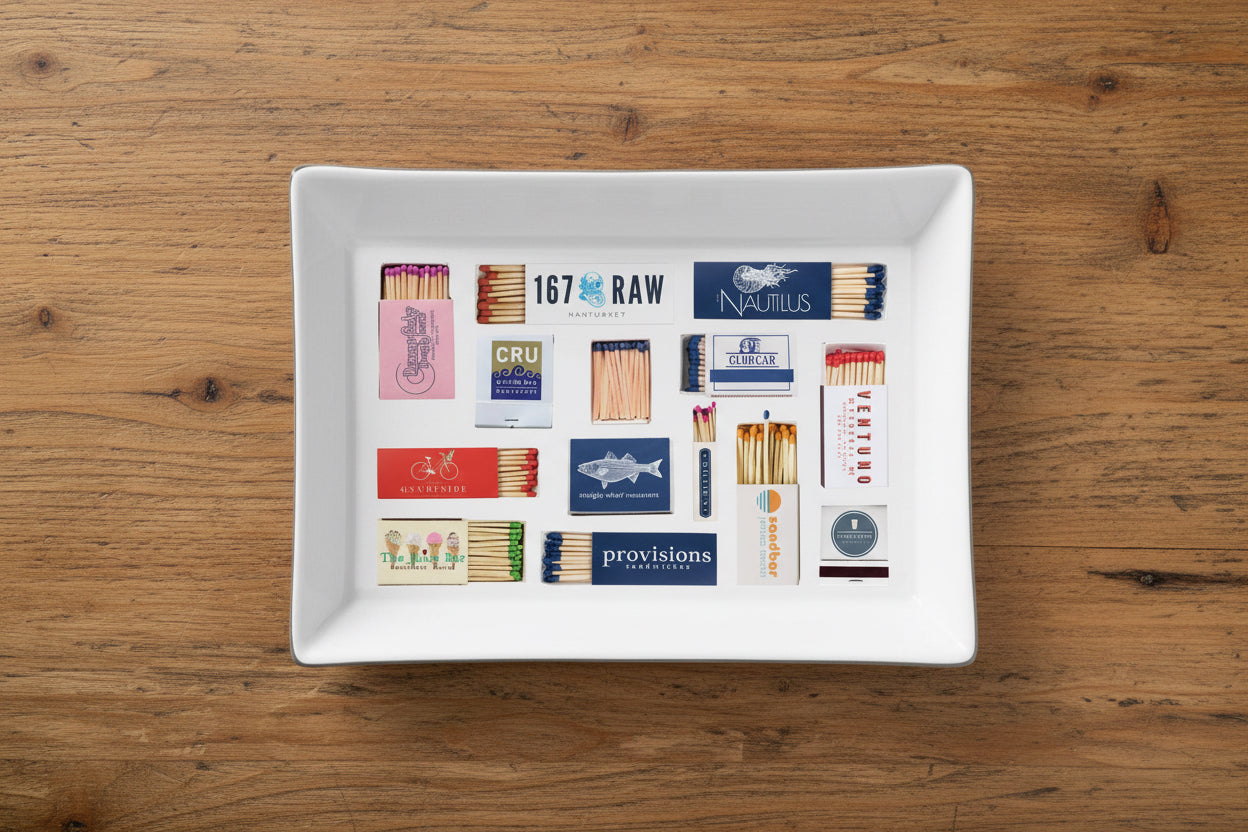 Nantucket Matches - Ceramic Tray