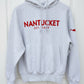 Nantucket with Map Embroidered Hoodie