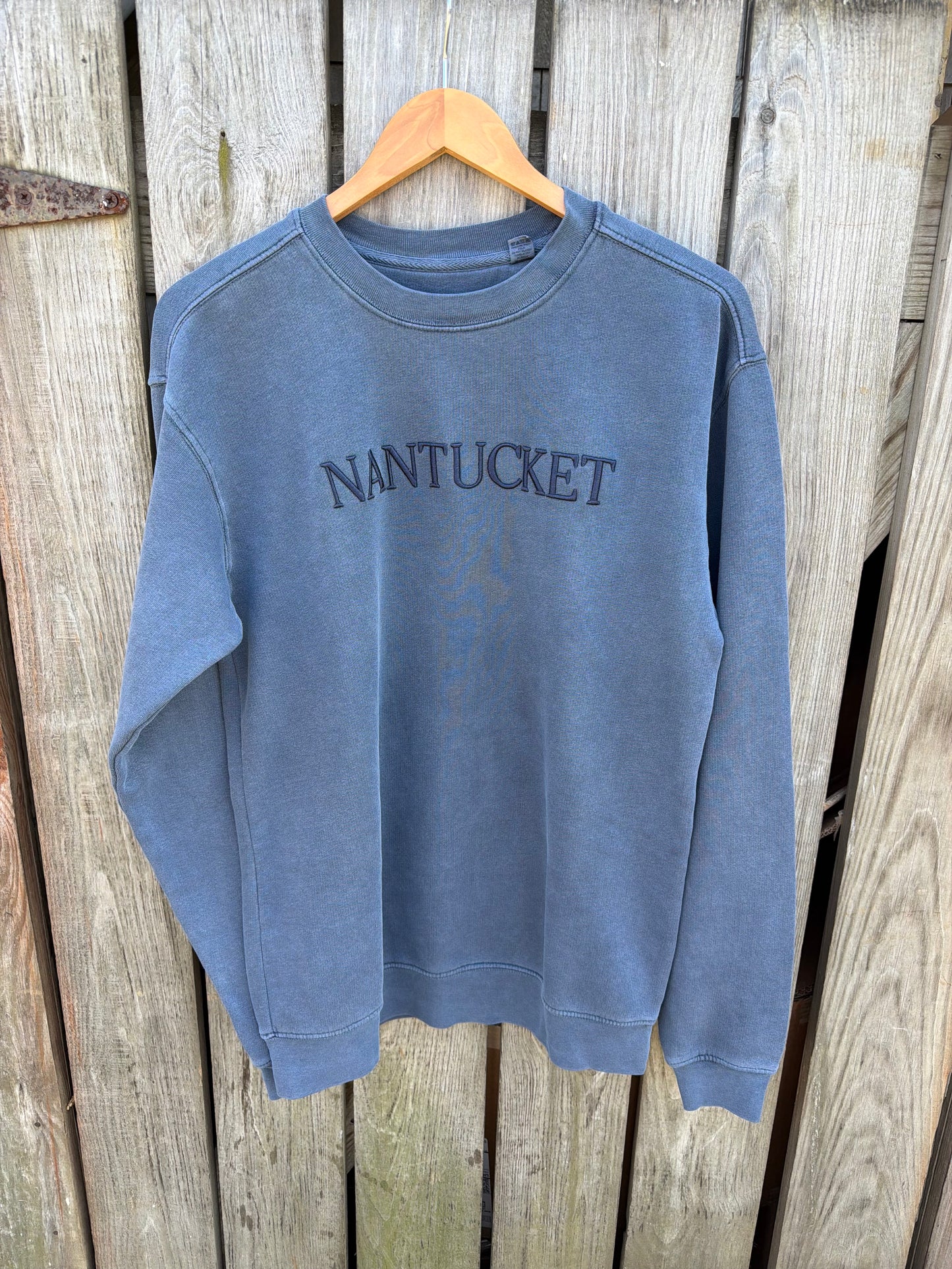 Nantucket Embroidered Crew