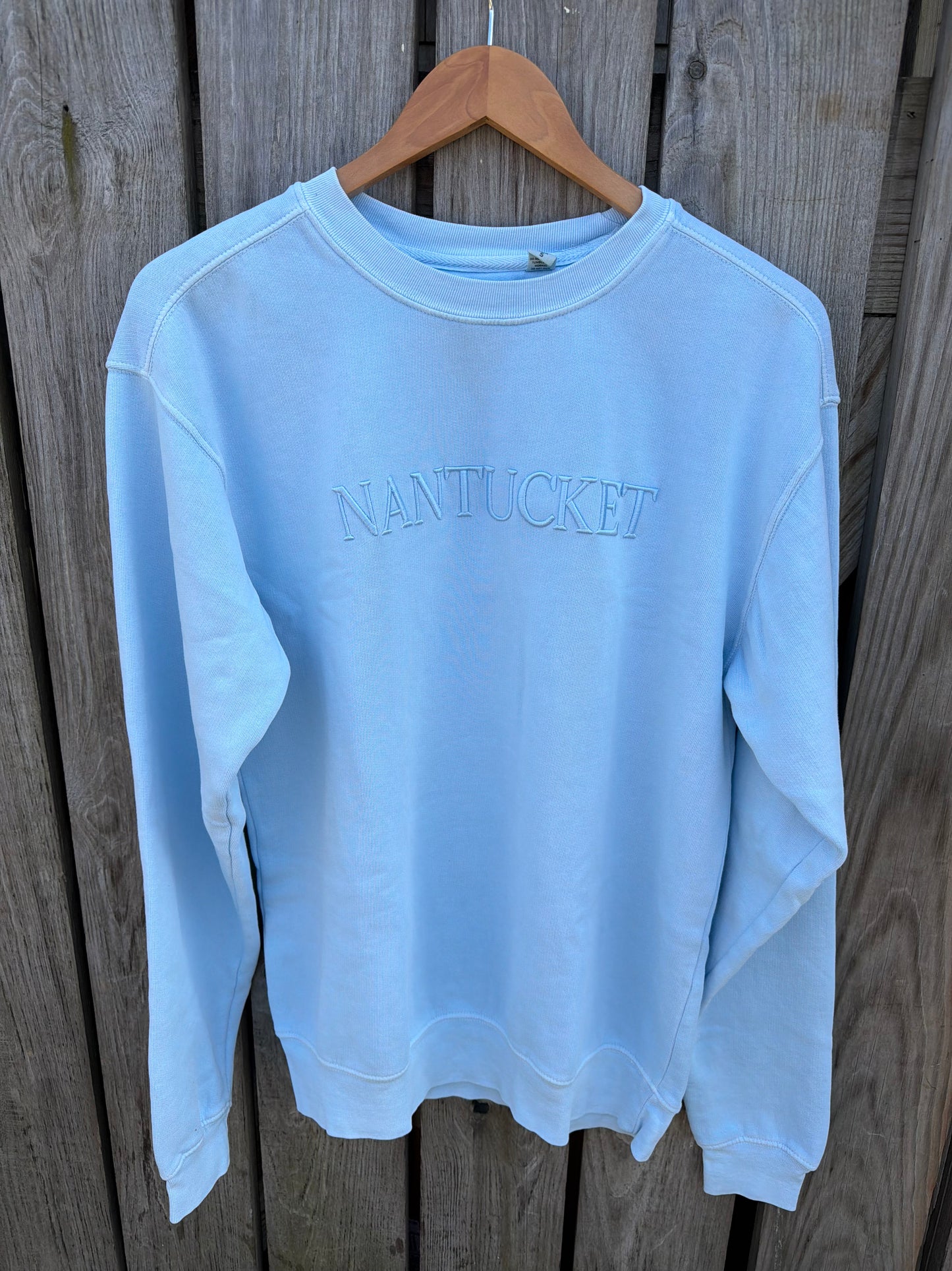Nantucket Embroidered Crew