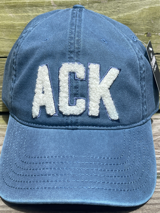 Navy ACK Chenile Hat