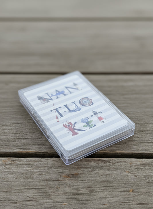 Custom Stacked Nantucket playing cards