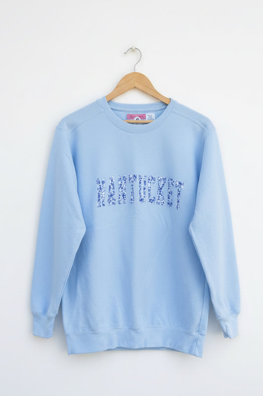Nantucket Floral Patch Crewneck