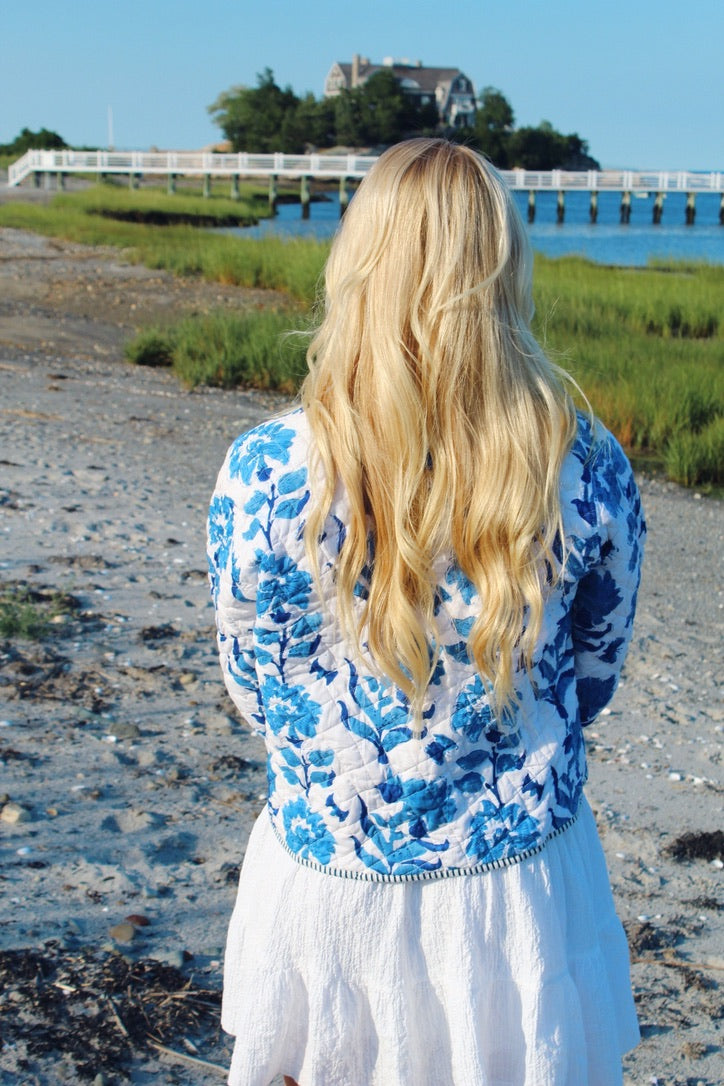 Summer Quilted Cardigan