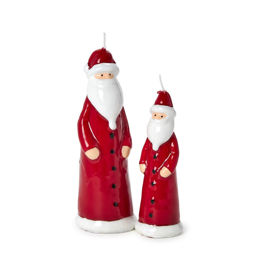 SET OF 2 SANTA CANDLE