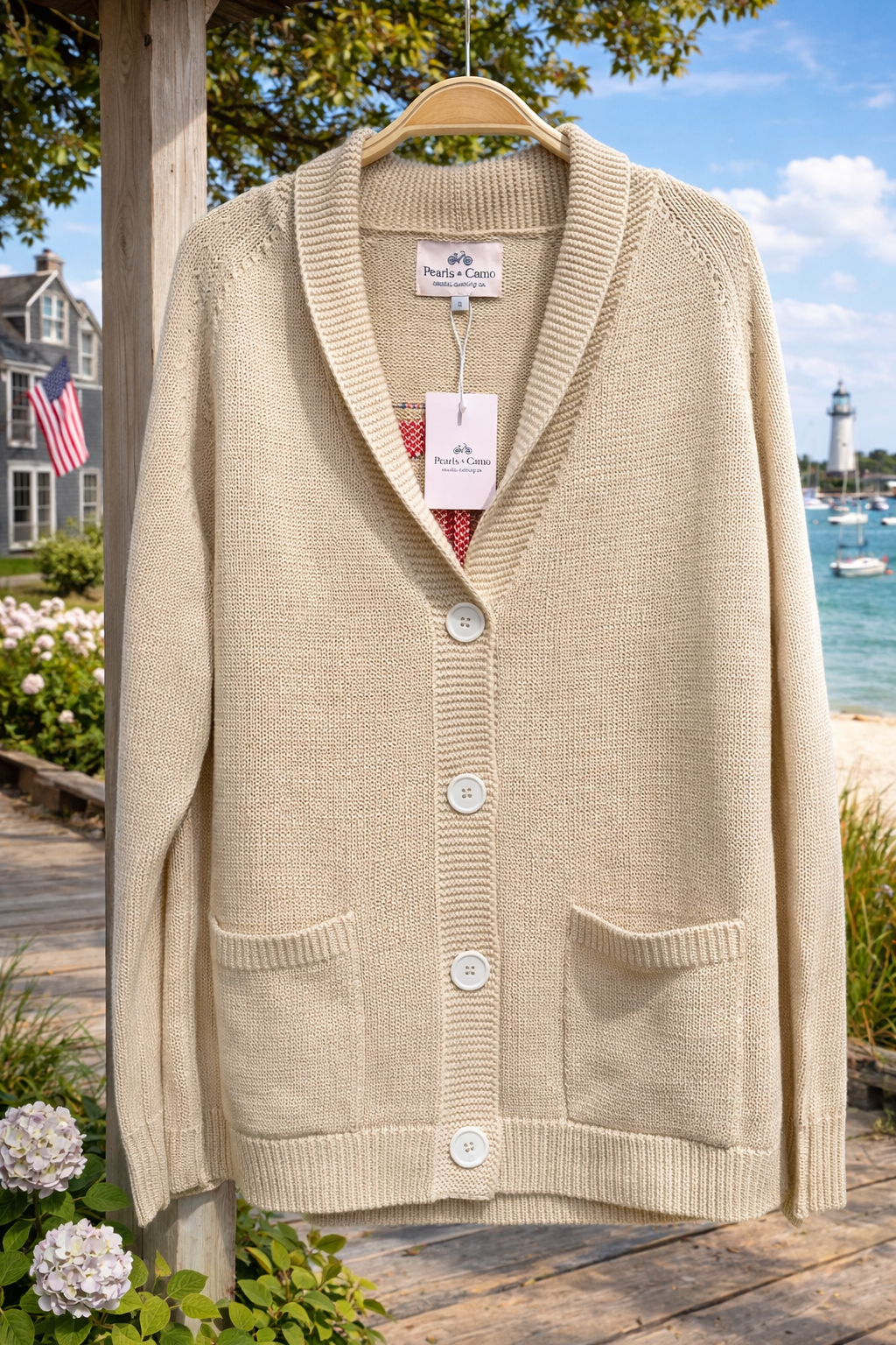 Sailboat Cardigan