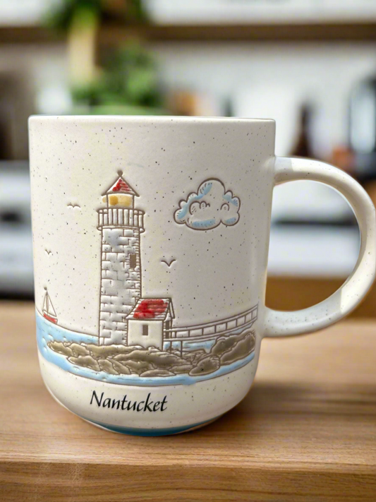 Seaside Nantucket Lighthouse Mug
