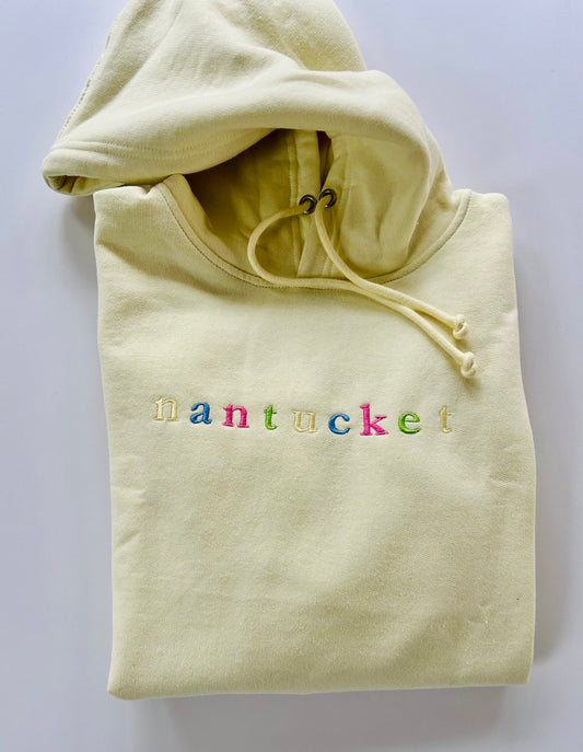 Lower Case Nantucket Hoodie
