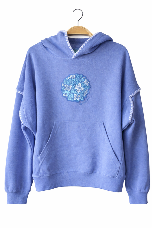 Nantucket Hydrangea Patch Hoodie