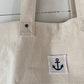 Nautical Anchor Canvas Tote