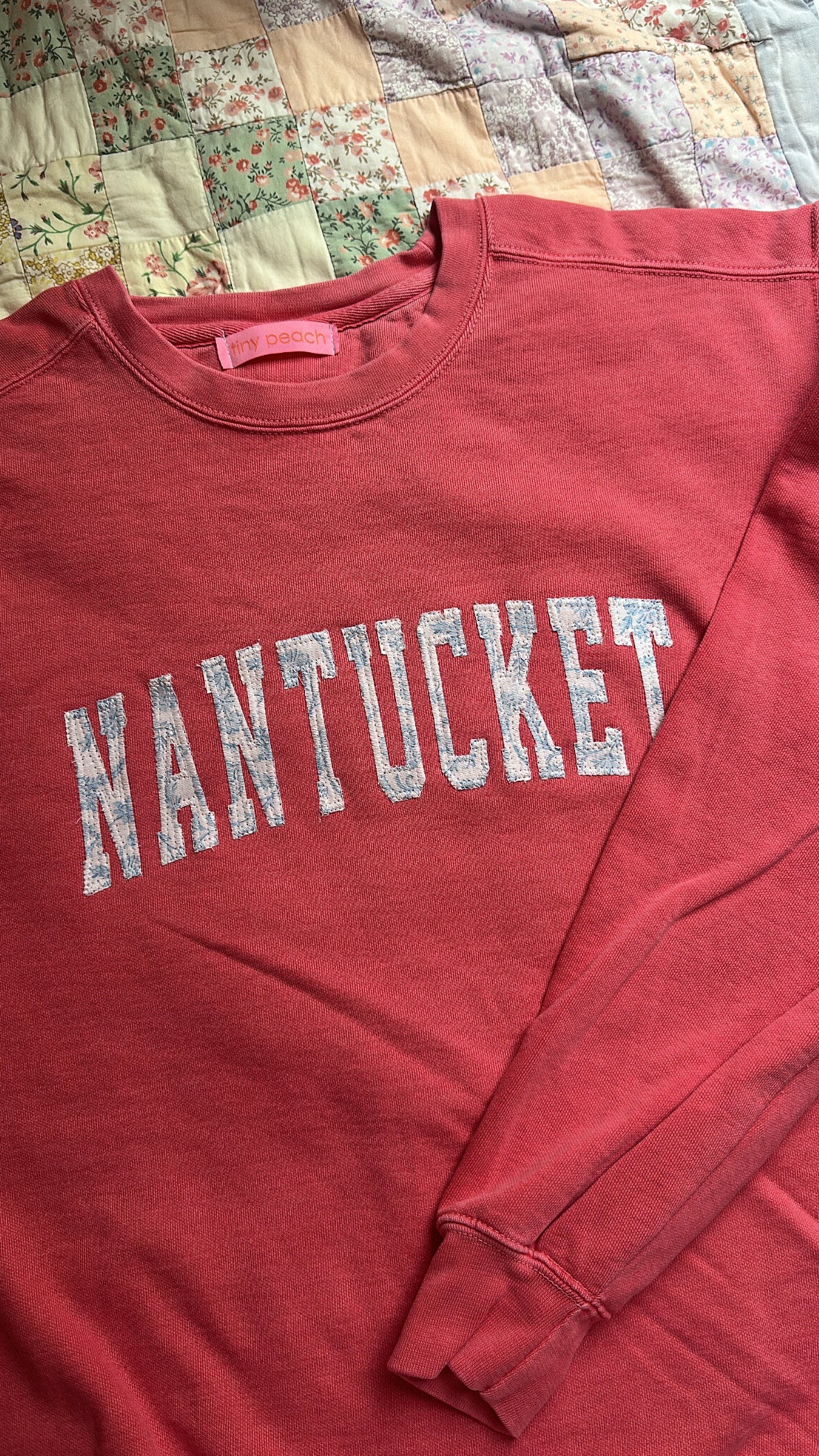 Nantucket Coastal Patch Crewneck