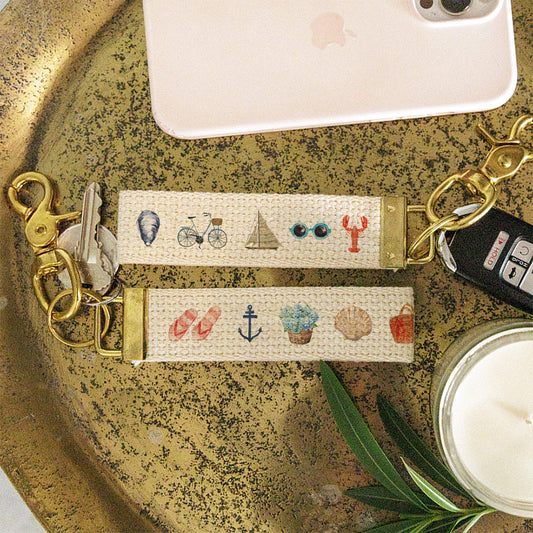 Summer Icon Nantucket Keychain