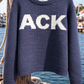 Oversized Wool ACK sweater