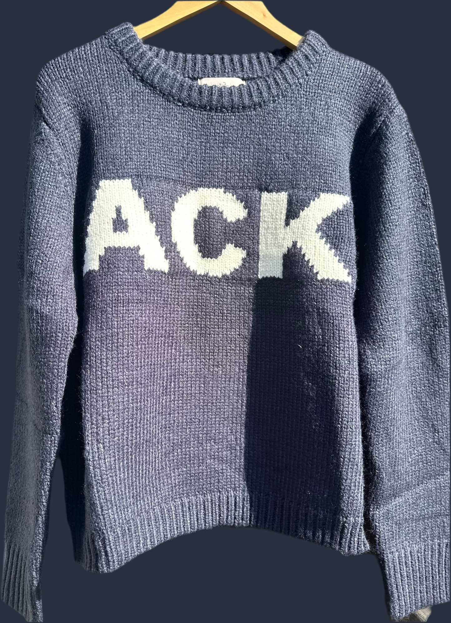 Oversized Wool ACK sweater