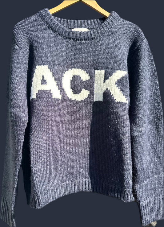 Oversized Wool ACK sweater