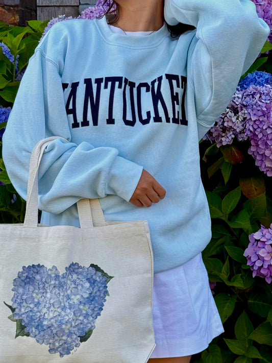 Nantucket Embroidered Crew