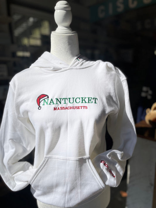 NANTUCKET CHRISTMAS STROLL HOODIE