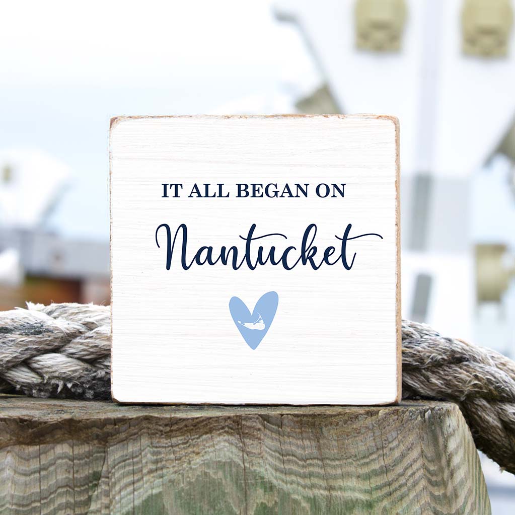 IT ALL BEGAN ON NANTUCKET SQUARE BLOCK