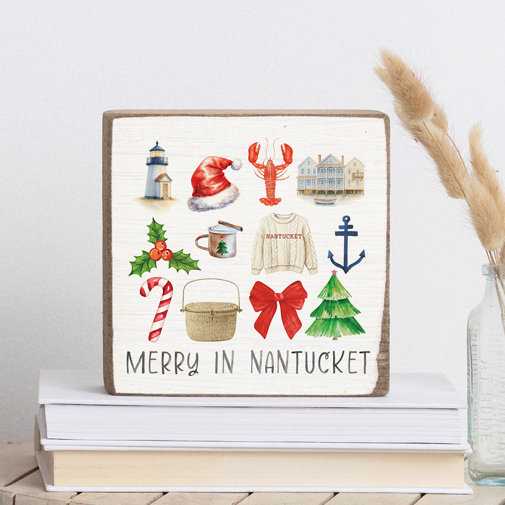 Merry in Nantucket Square Block