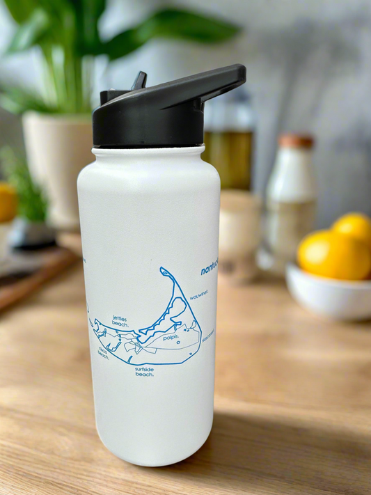 32 OZ Nantucket Map Insulated Tumbler