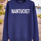 Jacquard Crew Neck Sweater