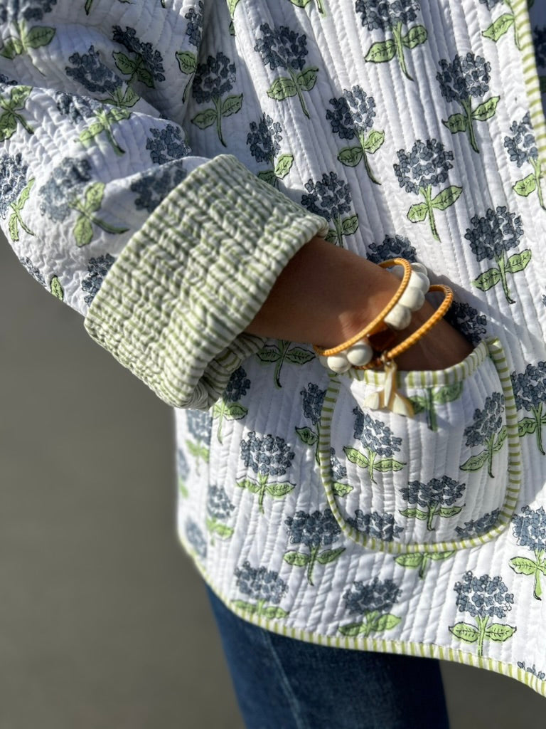 HYDRANGEA QUILTED JACKET