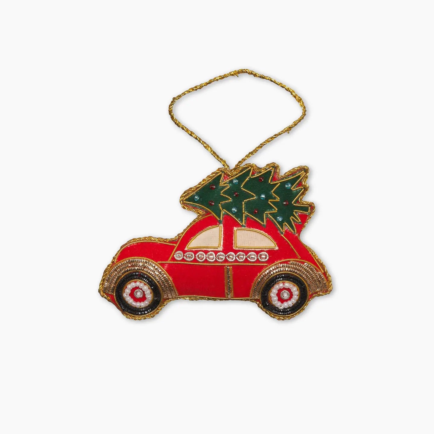 CHRISTMAS TREE CAR ORNAMENT