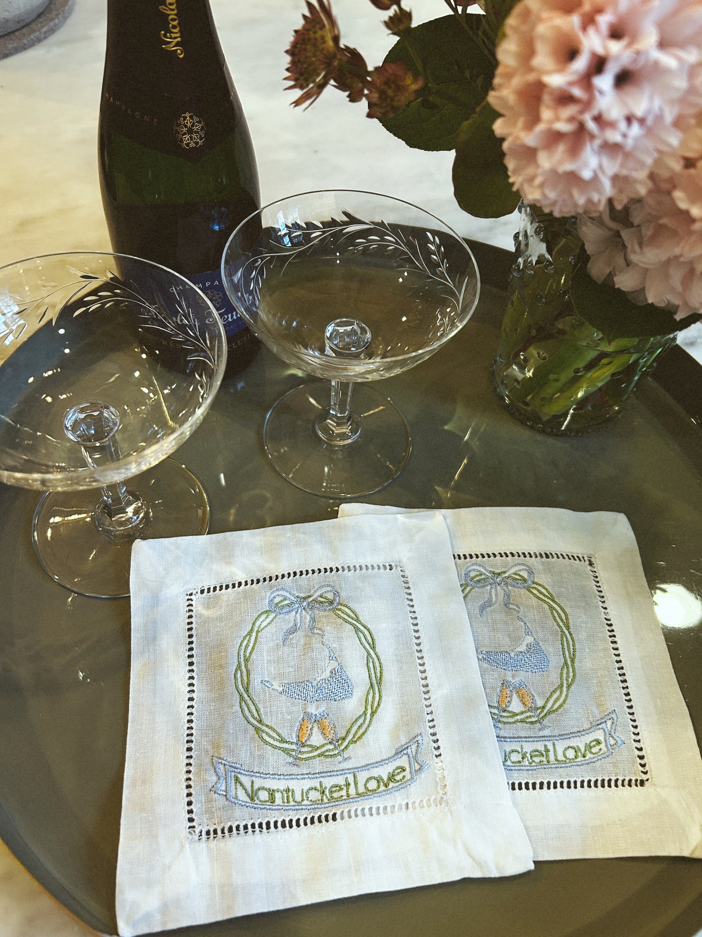 NANTUCKET LOVE COCKTAIL NAPKIN