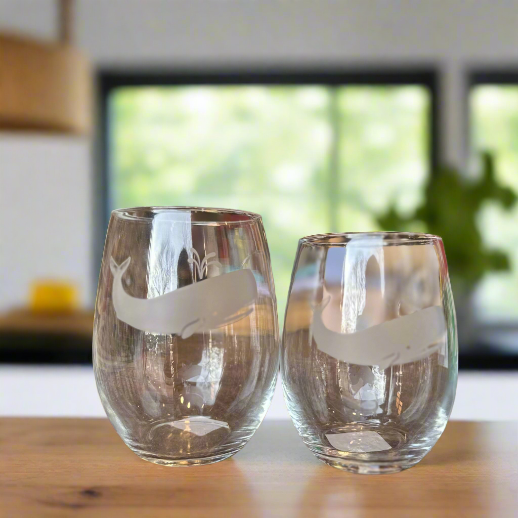 NANTUCKET STEMLESS WINE GLASS 15OZ