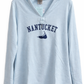 Tie Front hoodie