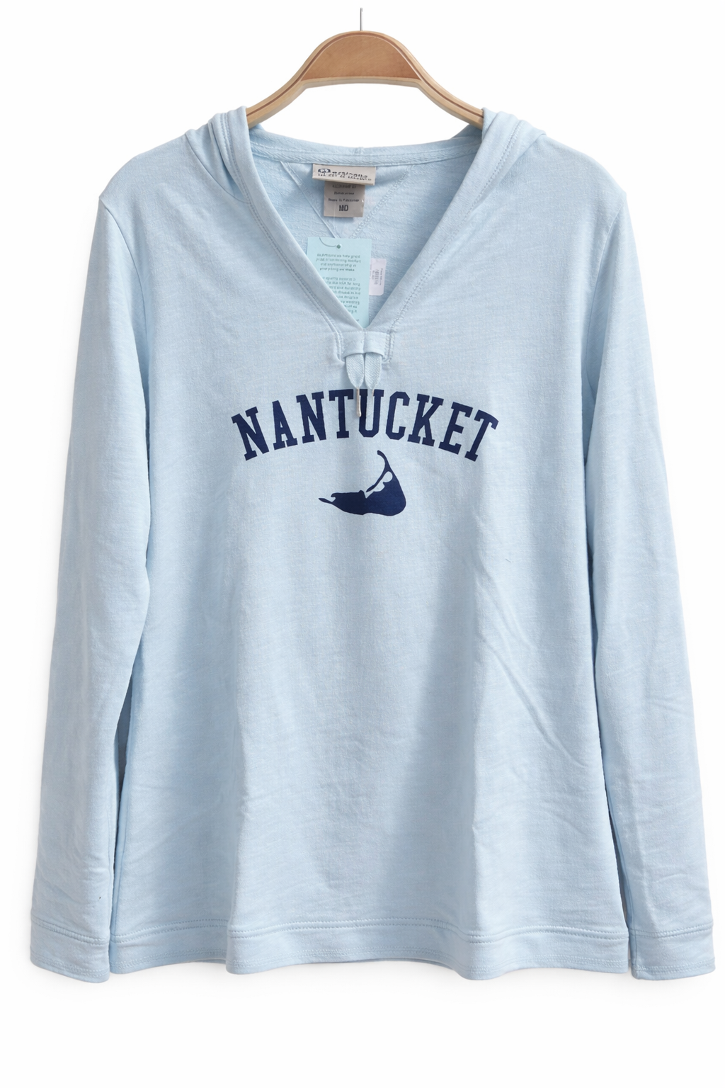 Tie Front hoodie