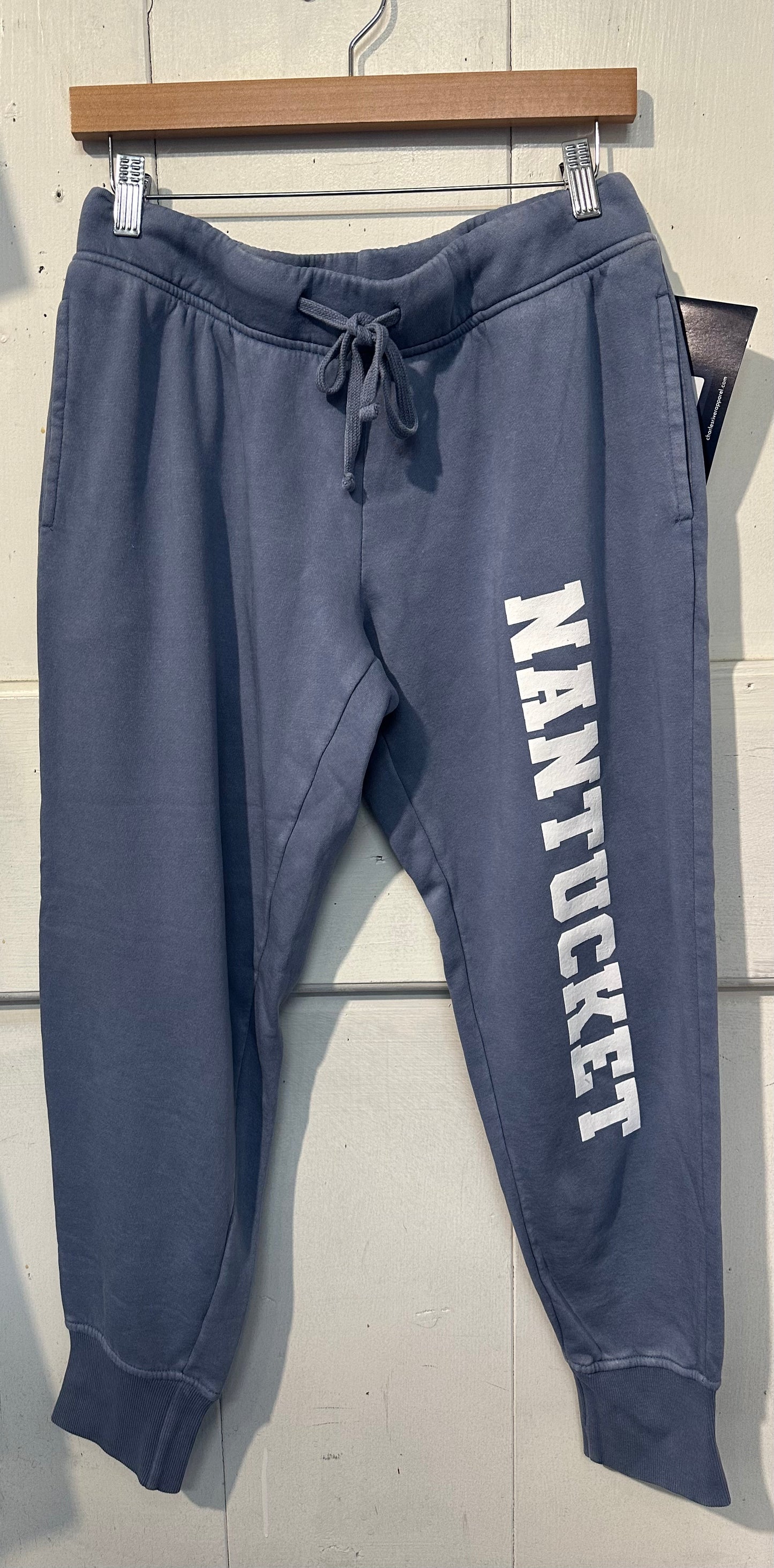 SWEATS MAP WITH NANTUCKET ON LEG